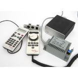 A Lenz DCC Control Set suitable for O Gauge or Other Trains, comprising power unit, control box,