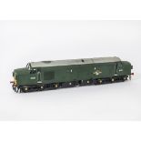 A Finescale O Gauge Kit-built BR Class 37 Diesel Locomotive, nicely-made and finished in matt BR