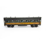 A Märklin Gauge 1 French-Market 2nd-Class 50cm-long Coach, finished in PLM black livery with