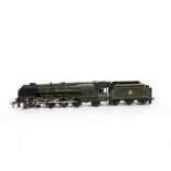 A Bassett-Lowke O Gauge Clockwork 'Duchess of Montrose' 4-6-2 Locomotive and Tender, ref 3261/0 in