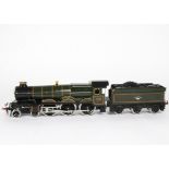 An ACE Trains O Gauge 3-rail Electric GWR Castle Class 'Clun Castle' Locomotive and Tender, ref E/