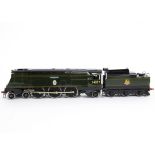 A Made-up Finescale O Gauge Unpowered Ex-SR Bulleid 'Battle of Britain' Class Locomotive and