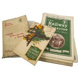 Books and Publications of Railway Interest, a collection of 1920s and later examples, including