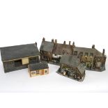 A Large Collection of Scratch-and Kit-built Finescale O Gauge Buildings, including single- and