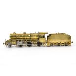 A Tower Models Japanese Brass Finescale O Gauge LMS Hughes-Fowler 'Crab' Class 2-6-0 Locomotive