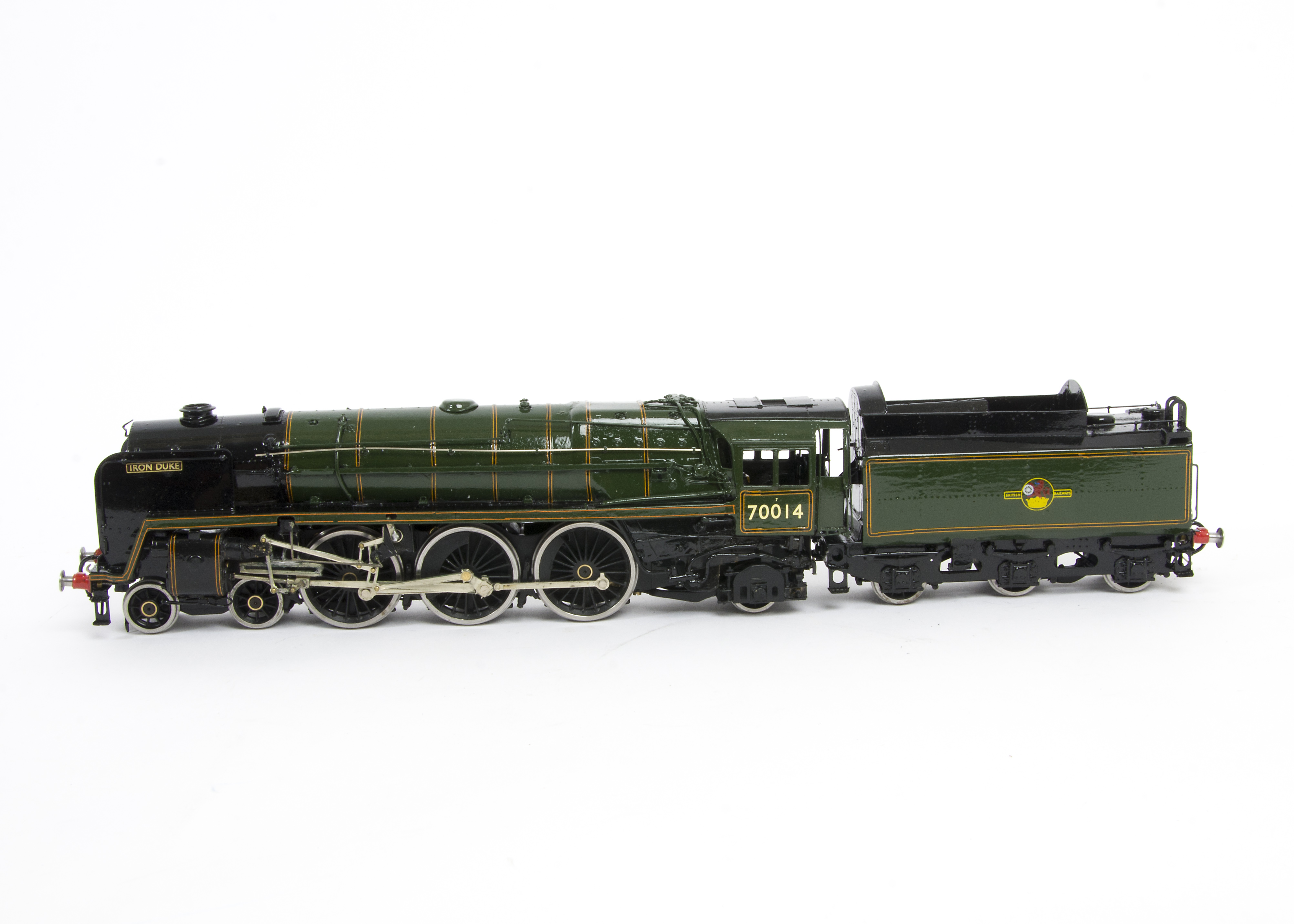 A Made-up Finescale O Gauge BR Standard 'Britannia' Class Locomotive and Tender from Seven Models