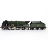 A Bassett-Lowke (Corgi) O Gauge 3-rail Electric Rebuilt 'Royal Scot' Locomotive and Tender, ref