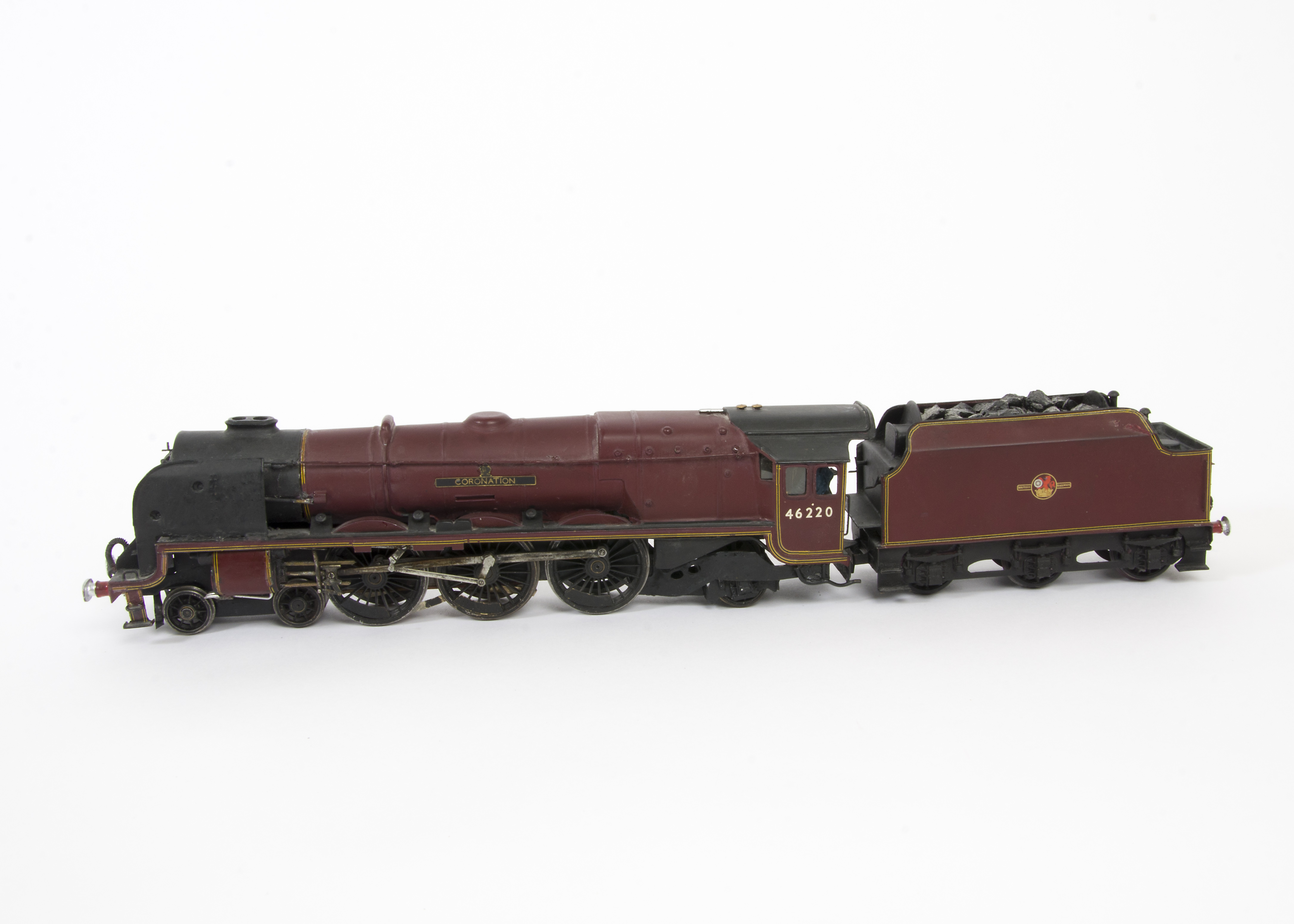 A Finescale O Gauge Kit-built Ex-LMS Class 8P 'Duchess' 4-6-2 Locomotive and Tender from Unknown