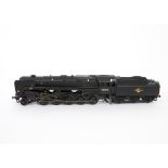 A Finescale O Gauge Kit-built BR Standard Class 9F 2-10-0 Locomotive and Tender from Unknown Kit,