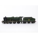 A Finescale O Gauge Kit-built Ex-LMS Class 6P 'Jubilee' 4-6-0 Locomotive and Tender from Unknown