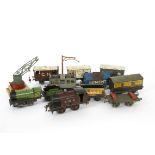 Hornby O Gauge Locomotives and Rolling Stock, comprising early M3 Tank loco 2270 in LMS crimson,
