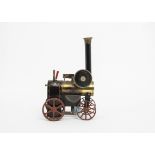 A Fine Live Steam 'Locomobile' Portable Engine by Doll and Co, a smaller example with 5" long boiler