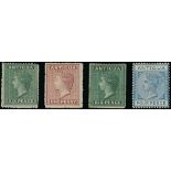 Antigua 1862-87 mint collection (78)