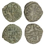 Northumbrian Stycas, regal and archiepiscopal issues (2), Aethelred II, first reign (c. 841-44)...