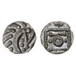 Early Anglo-Saxon England, continental phase (c. 695-740), silver Sceat, Series E, variety G1,...