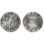 Harold II (1066), Penny, Paxs type, Lincoln, Ælfgeat, 1.32g, harold rex ai, crowned head left,...
