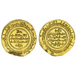 Fatimid, al-Mustansir (1036-94), gold Dinar, 4.08g, Misr, AH439 (A 719.2; Nicol 2119), good ext...