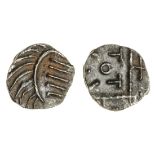 Early Anglo-Saxon England, continental phase (c. 695-740), silver Sceat, Series E, variety A, 1...