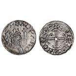 Edward the Confessor (1042-1066), Penny, hammer-cross type, York, Snebern, 1.41g, crowned and d...