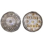 Eadmund (939-946), Penny, horizontal type 1, Heremod, 1.55g, eadmvnd rex, small cross pattée, r...