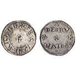 Kings of Wessex, Edward the Elder (899-924), Penny, horizontal type 1, Deorwald, 1.59g, eadvvea...