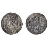 Kent, Eadberht Praen (796-798), Penny, 1.17g, 12h, Canterbury, Aesne, ead / berht / rex in thr...