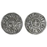 Kent, Baldred (c.823-825), Penny, 1.46g, 12h, non portrait type, Canterbury, Sigestef, + beldre...