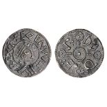 Mercia, Coenwulf (796-821), Penny, 1.26g, 12h, large portrait type (c.800-821), East Anglian mi...