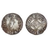 Mercia, Coelwulf II (874-879?), Penny, 1.49g, 11h, London, Liofwald, ciolvvl - f rex:·, diademe...