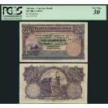 Palestine Currency Board, 500 mils, 1 September 1927, serial number A 641293, (Pick 6a, TBB PCB...