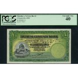 Palestine Currency Board, £1, 20 April 1939, serial number U 774255, (Pick 7c, TBB PCB B2c, Dab...