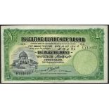 Palestine Currency Board, £1, 30 September 1929, serial number E 715032, (Pick 7b, TBB PCB B2b,...