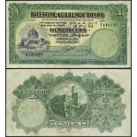 Palestine Currency Board, £1, 1 September 1927, serial number A 148227, (Pick 7a, TBB PCB B2a,...