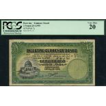 Palestine Currency Board, £1, 20 April 1939, serial number K 953447, 'sans serif', (Pick 7c, TB...