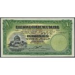 Palestine Currency Board, £1, 30 September 1929, serial number H 081216, (Pick 7b, TBB PCB B2b,...
