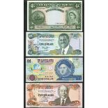 Bahamas Government, 4 shillings, ND (1963), serial number A/6 985346, (Pick 13, 50, 63b, 69, TB...