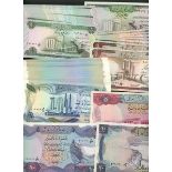 Central Bank of Iraq, 10 dinars (3), ND (1958), (Pick 55, 56, 60, 61-5, TBB B312, 313, 317, 318...