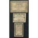 Austrian Demand notes/Anticipation notes, 1 Gulden. 1st March 1811, (Pick A44, A50, A53),
