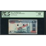 Bank Markazi Iran, specimen 200 rials, ND (1982-2005), specimen number 001, (Pick 136as, TBB B2...