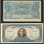 Banco Central de Chile, 50000 pesos, ND (1960-61), (Pick 133) (Pick 15),