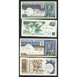 Banco de Angola, front and reverse die proofs of 20, 50 escudos, 10th September 1973, (TBB B428...