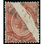 South Africa 1913-24 Issue Issued Stamps 1½d. chestnut with watermark inverted, fine used with...