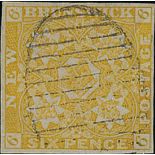 New Brunswick 1851-60 Issue 6d. yellow,