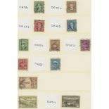 Canada Official Stamps George VI/Q.E. collection including "oh/ms" perfins (12) with values to...