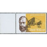 Australian Commonwealth Queen Elizabeth II 1965 (Aug.) Hargrave 5d. with margin at left, variet...