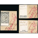 South Australia 1886-1912 "Long Stamps" 1886-96 Postage and Revenue Die Proofs Master die proof...