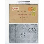 Australian Commonwealth Airmails 1926 Cobham flights comprising (Aug.) envelope registered from...