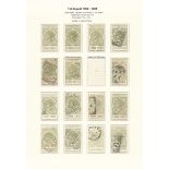 South Australia 1886-1912 "Long Stamps" 1902-04 Thin "postage" A collection comprising perf 11½...