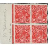 Australian Commonwealth King George V Heads Issued Stamps 1926-30 small multiple watermark, per...