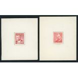 Australian Commonwealth King George VI 1948 (July) Farrer 2½d. in scarlet and (Sept.) Mueller 2...